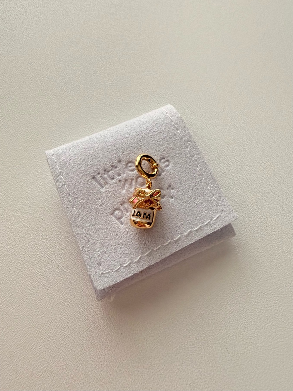 Little Words Project Charm - Jam Jar
